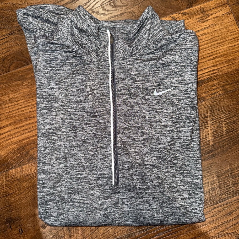 Nike Dri-Fit Grey Quarter-Zip